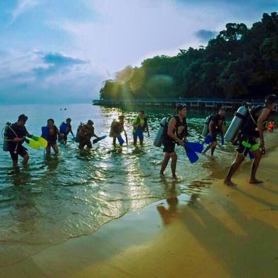 Hotel Go Deeper Tioman Exteriér fotografie